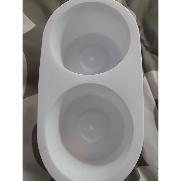 Tealight Candle Holder Resin Molds, 2 Hole Tea Light Candle Holder Silicone - Picture 3 of 5